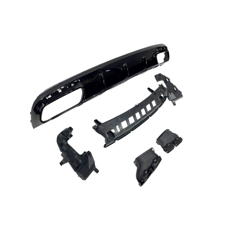 Mercedes C217 Coupe 2014-2020 Facelift S63 Style Rear Diffuser