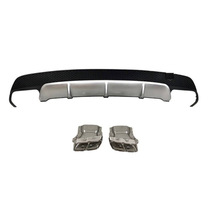 Mercedes CLA W117 2013-2018 4D/SW A45 Design Rear Diffuser