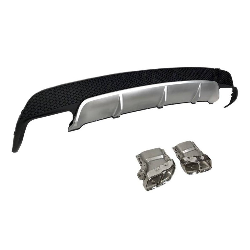 Mercedes CLA W117 2013-2018 4D/SW A45 Design Rear Diffuser