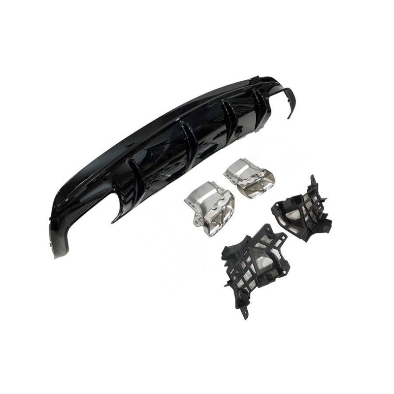 Mercedes CLA W117 2016-2018 4D/SW Style Facelift A45 Rear Diffuser