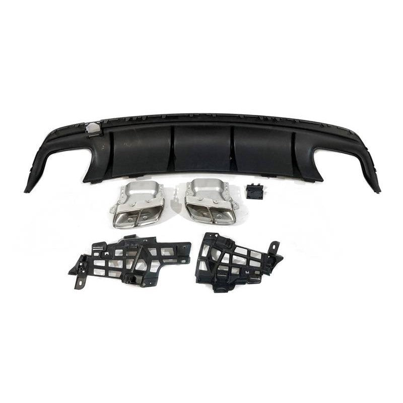 Mercedes CLA W117 2016-2018 4D/SW Style Facelift A45 Rear Diffuser