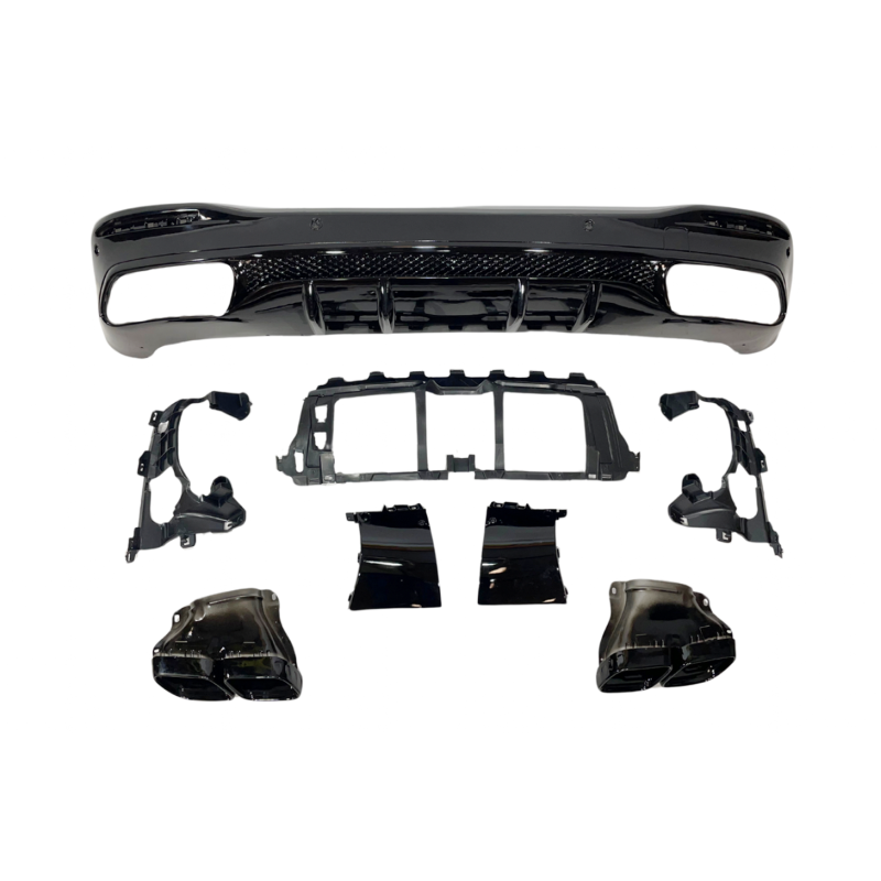 Mercedes W167 GLE 2020 Rear Diffuser - Tails