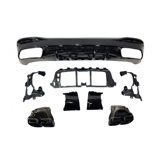 Mercedes W167 GLE 2020 Rear Diffuser - Tails
