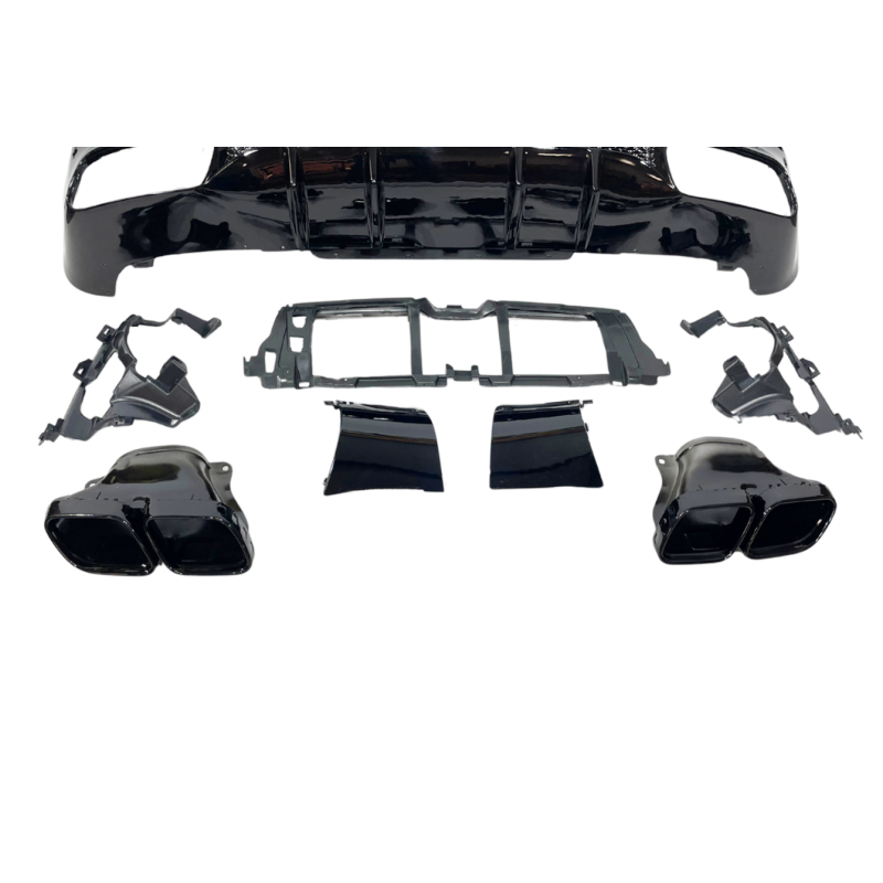 Mercedes W167 GLE 2020 Rear Diffuser - Tails
