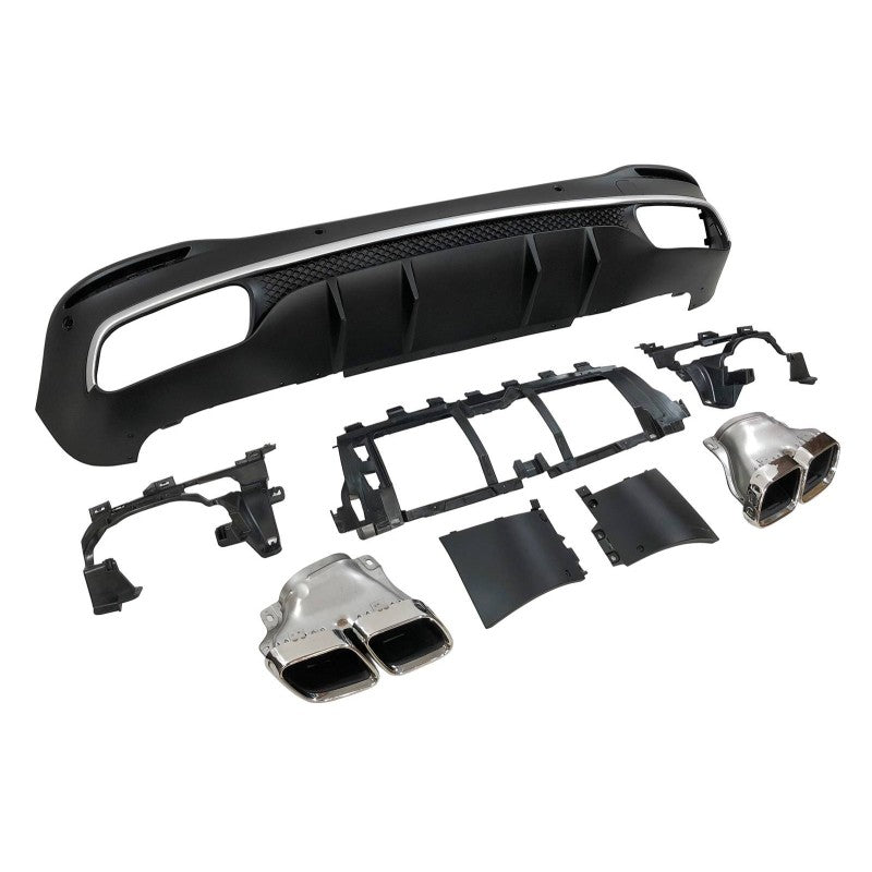 Mercedes W167 GLE 2020 Rear Diffuser - Tails