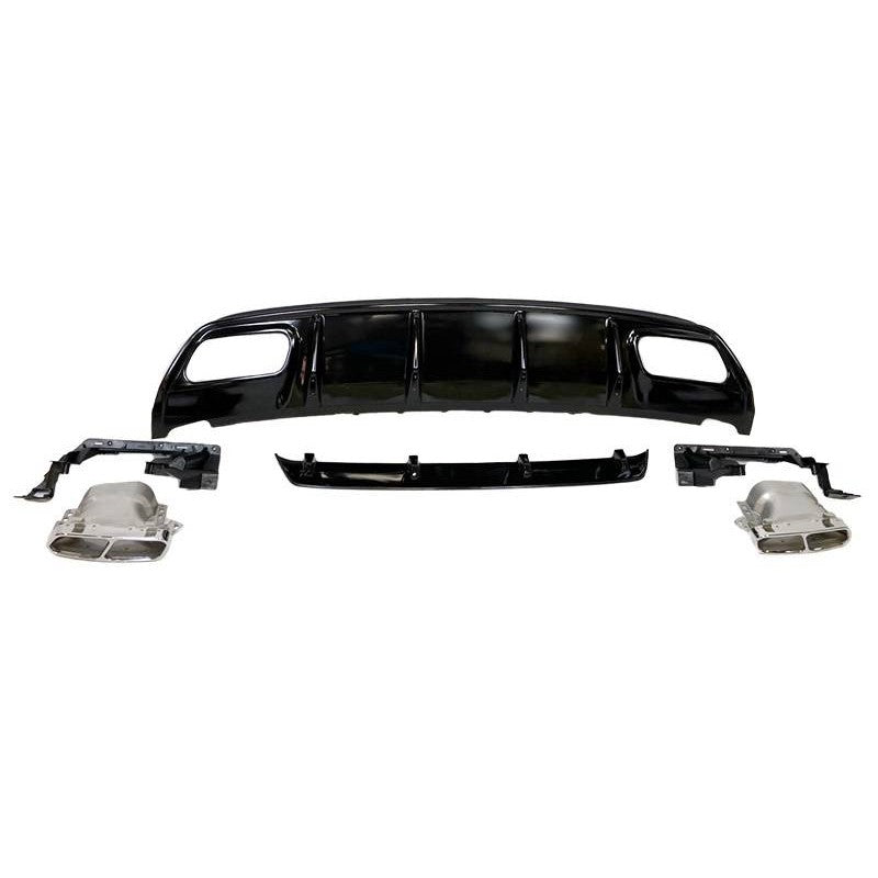 Mercedes W176 2012/18 AMG A45 Style Rear Diffuser