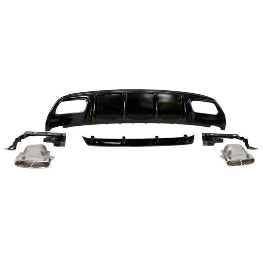 Mercedes W176 2012/18 AMG A45 Style Rear Diffuser