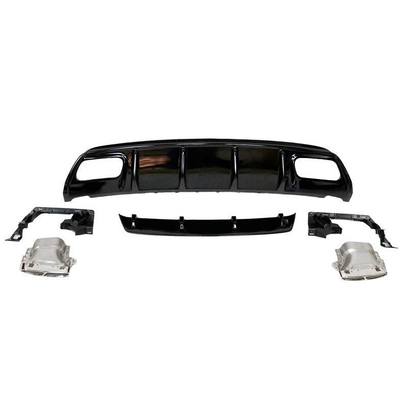 Mercedes W176 2012/18 AMG A45 Style Rear Diffuser