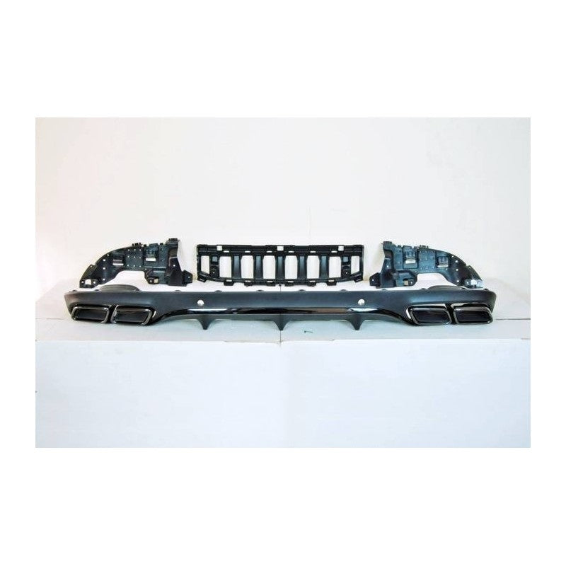 Mercedes W205 2014/18 Coupe C63 BVR Design BLACK Rear Diffuser