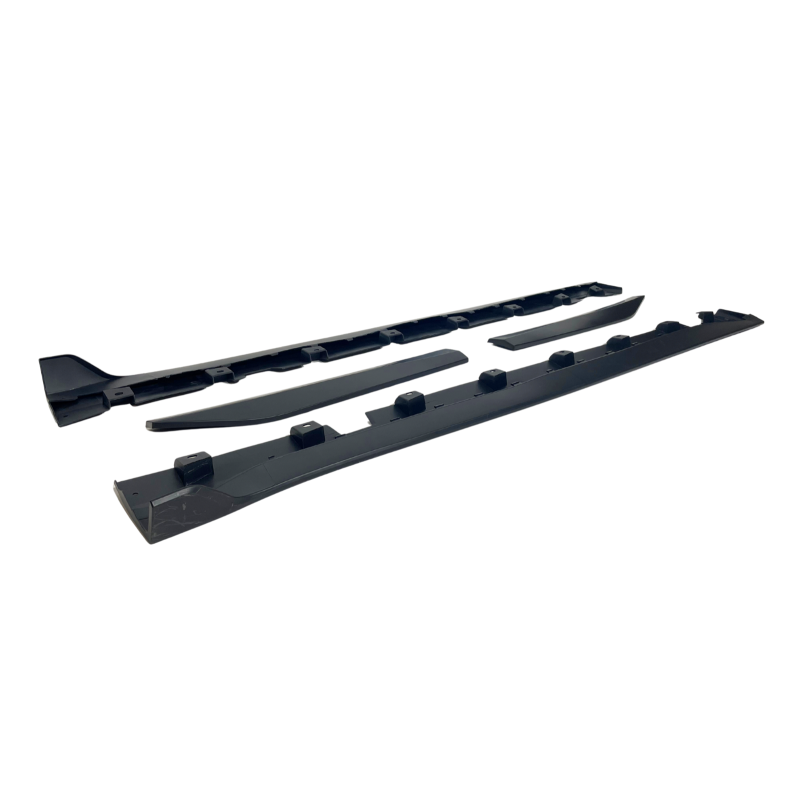 Ford Mustang 2015-20 GT500 II Style Matt Black Side Diffusers