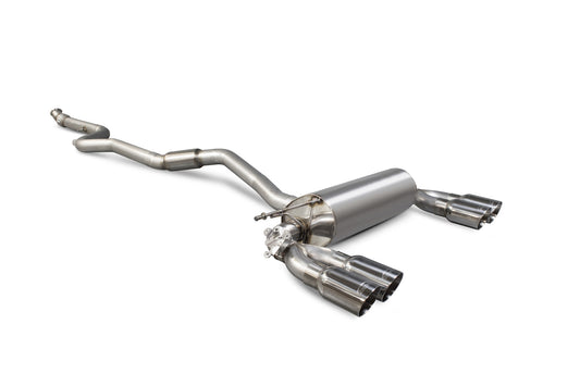 Scorpion Cat-back system with electronic valve - Valved - M2 F87 Non GPF Model Only - 2016 - 2019 - SBM075