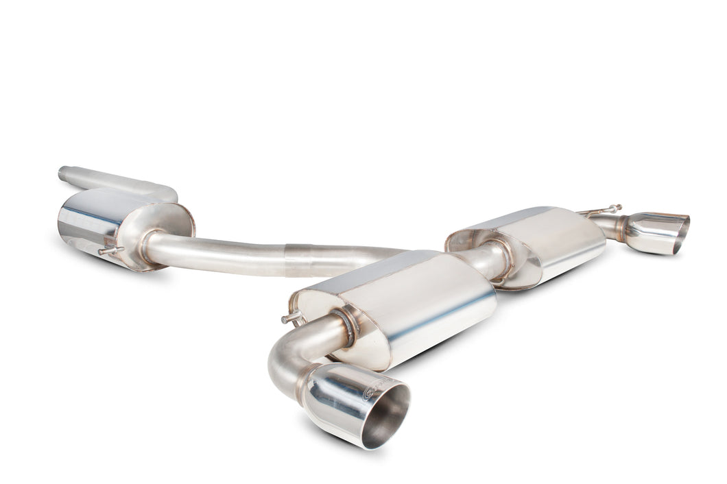 Scorpion Resonated cat-back system - Scirocco R - 2009 - 2017 - SVW041