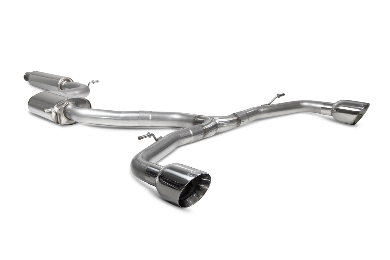 Scorpion Resonated GPF-back system - Golf GTI MK8 - 2020 - 2021 - SVW064D