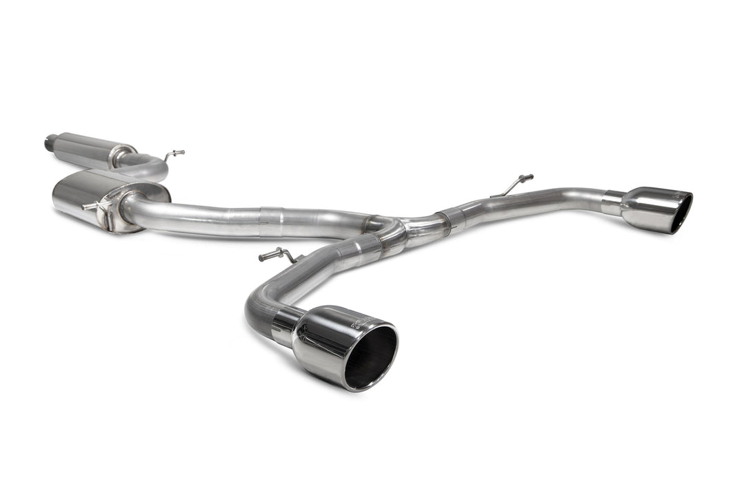 Scorpion Resonated GPF-back system - Golf GTI MK8 - 2020 - 2021 - SVW064