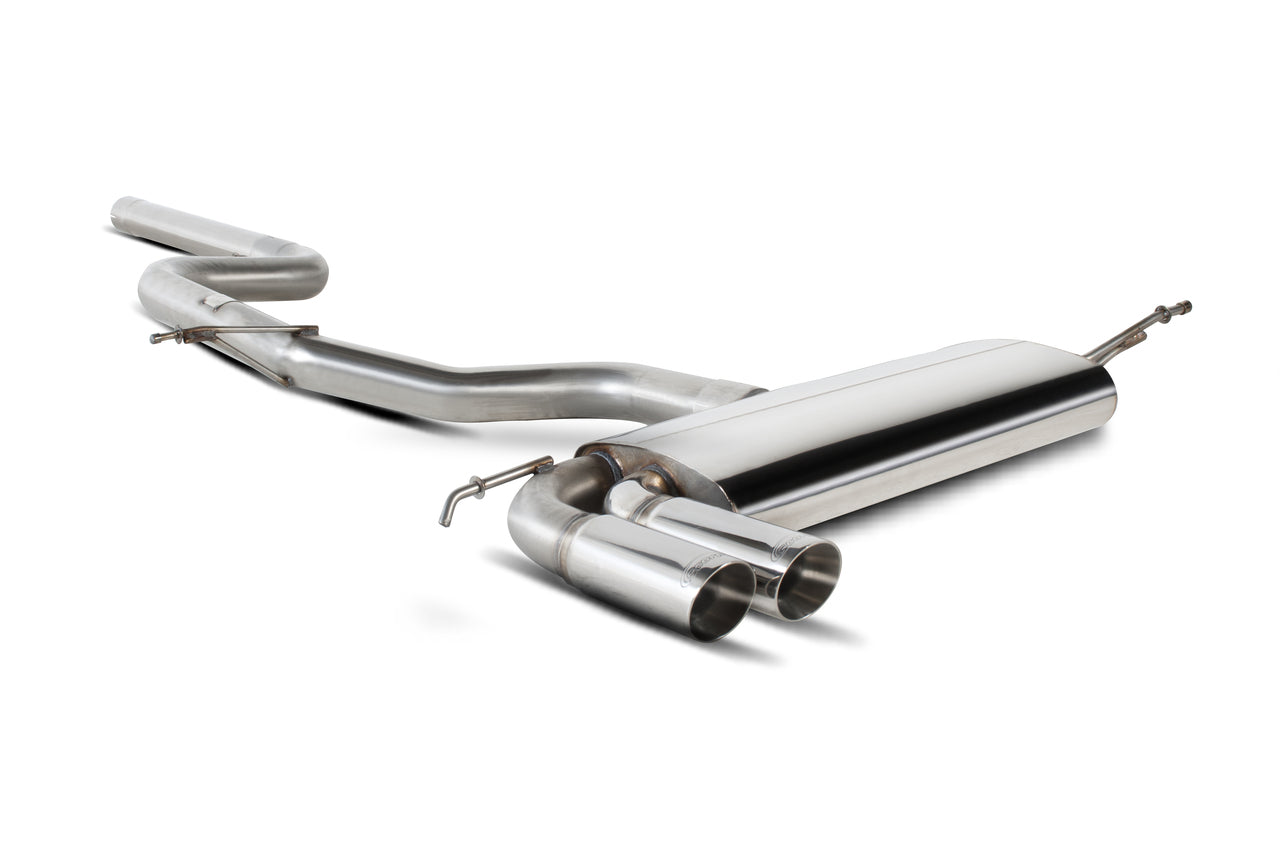 Scorpion Non-resonated cat-back system - Scirocco 1.4/2.0 Tsi & 2.0 Tdi - 2008 - 2015 - SVWS033