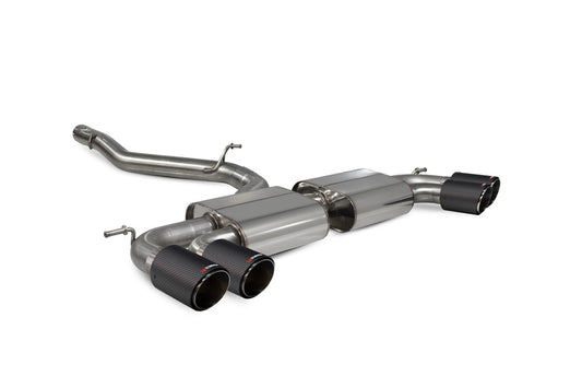 Scorpion Non-res cat/gpf back system Non-valved - Golf R MK7.5 Facelift GPF & Non GPF Models - 2017 - 2020 - SVWS055CF