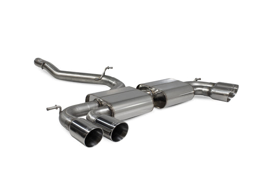 Scorpion Non-res cat-back system Non-valved - Golf R MK7.5 Facelift GPF & Non GPF Models 2017 - 2019 - SVWS055D